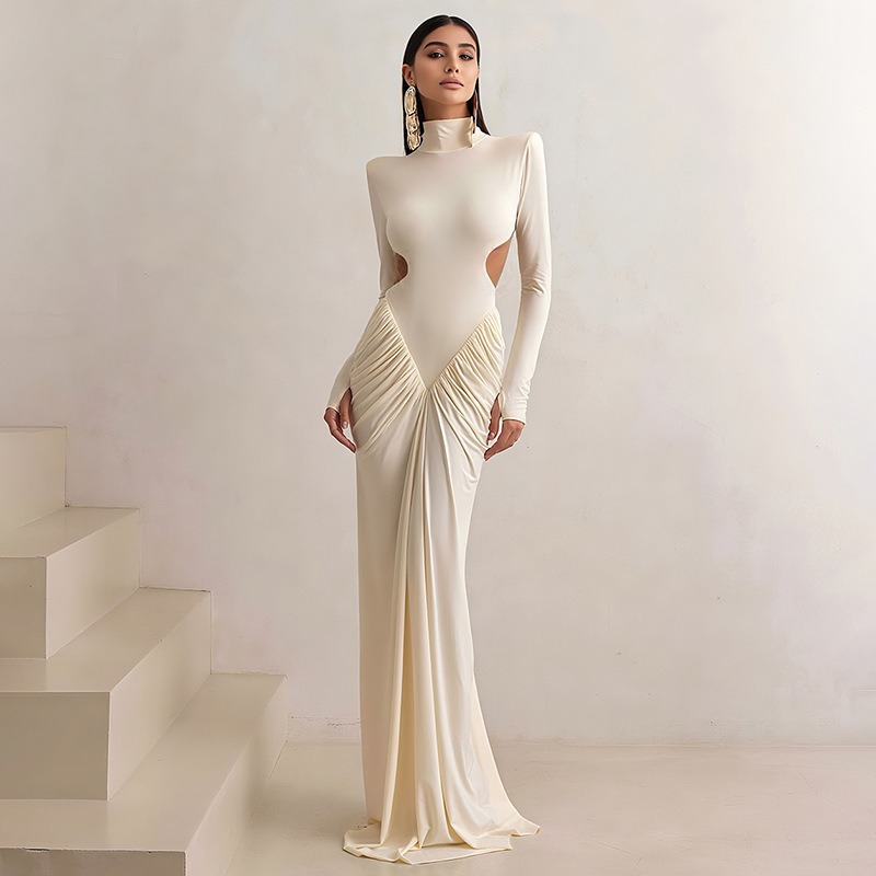 Kadınlar İçin Sırtı Açık Uzun  - Maxi Dress Halter incelemesi ve fiyatı