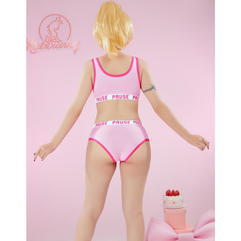 MOBBUNNY şeftali türev spor Ta - Bralette Triangle Set incelemesi ve fiyatı