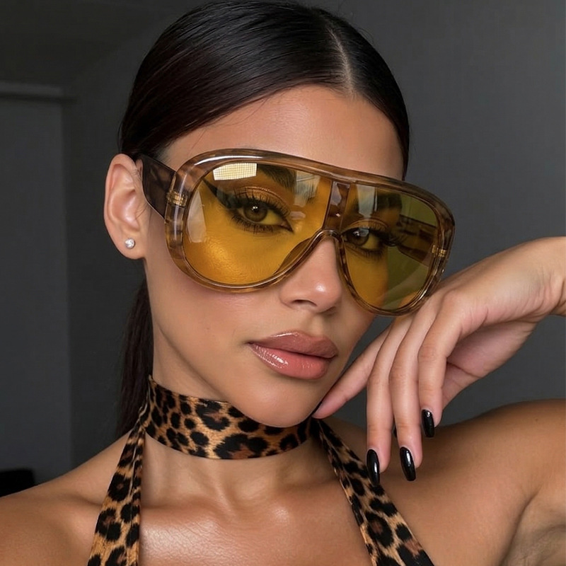 Büyük boy Tek Parça Büyük Çerç - Sunglasses Cat Eye incelemesi ve fiyatı