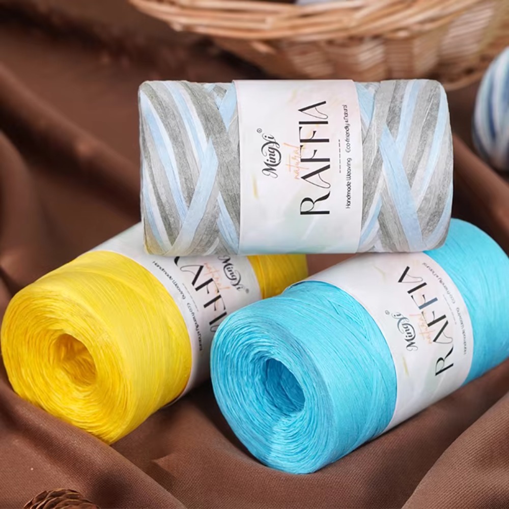 Kendin Yap Çok Renkli Rafya İp - Crochet Bag Raffia incelemesi ve fiyatı
