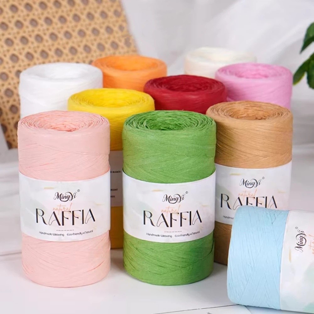 Kendin Yap Çok Renkli Rafya İp - Crochet Bag Raffia incelemesi ve fiyatı