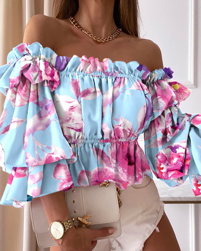 Kadın Kazak Gömlek Kelebek Kol - Blouse Off Shoulder incelemesi ve fiyatı