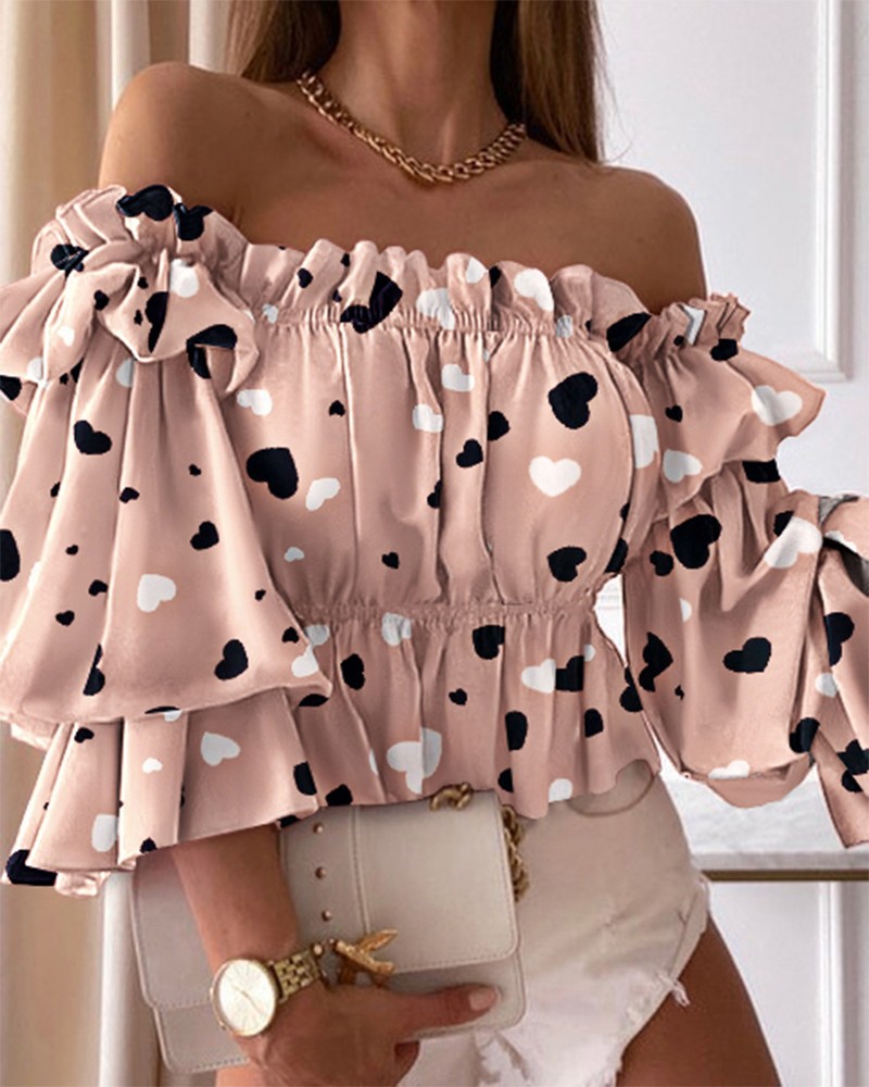 Kadın Kazak Gömlek Kelebek Kol - Blouse Off Shoulder incelemesi ve fiyatı