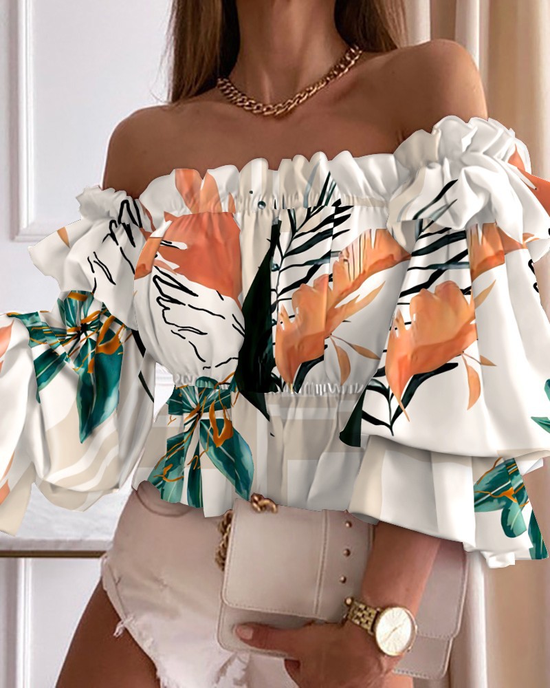 Kadın Kazak Gömlek Kelebek Kol - Blouse Off Shoulder incelemesi ve fiyatı