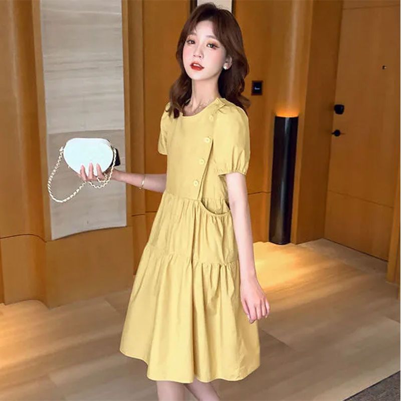2021 gevşek zarif kore Casual  - Linen Dress Wrap incelemesi ve fiyatı