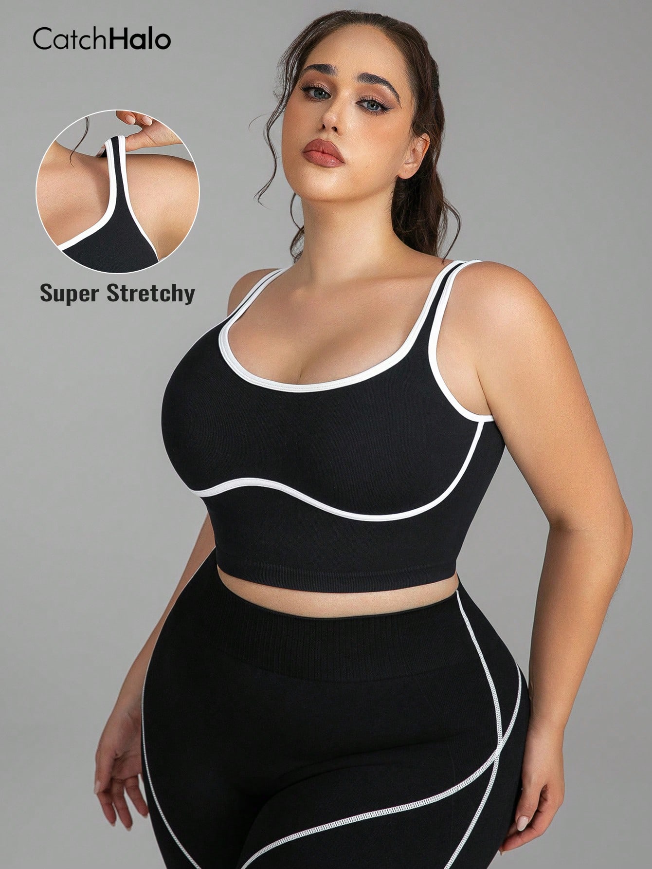 Kadın Büyük Beden Dikişsiz Bra - Crop Top Crochet incelemesi ve fiyatı